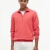 Maglione classico con zip a un quarto Maglione classico con zip a un quarto