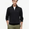 Maglione classico con zip a un quarto Maglione classico con zip a un quarto