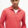 Maglione classico con zip a un quarto Maglione classico con zip a un quarto