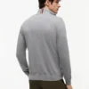 Maglione classico con zip a un quarto Maglione classico con zip a un quarto