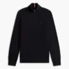 Maglione classico con zip a un quarto Maglione classico con zip a un quarto
