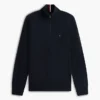 Maglione classico con zip a un quarto Maglione classico con zip a un quarto