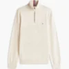 Maglione classico con zip a un quarto Maglione classico con zip a un quarto