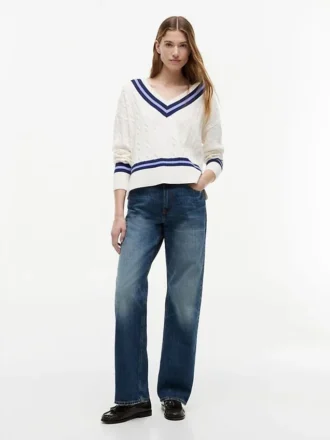 Maglione Cricket a trecce