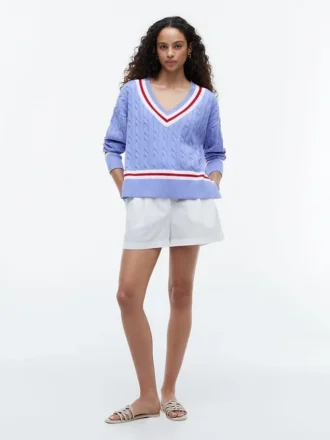 Maglione Cricket a trecce Maglione Cricket a trecce