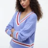 Maglione Cricket a trecce Maglione Cricket a trecce