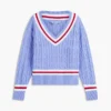 Maglione Cricket a trecce Maglione Cricket a trecce