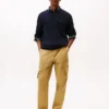Maglione girocollo a trecce Maglione girocollo a trecce