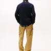 Maglione girocollo a trecce Maglione girocollo a trecce