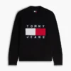 Maglione girocollo con logo bandiera Tommy Jeans