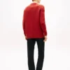 Maglione girocollo in misto lana di alpaca