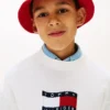 Maglione per bambini con logo Wavy Flag