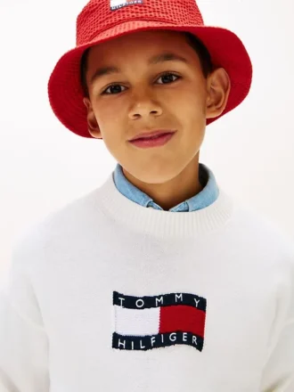 Maglione per bambini con logo Wavy Flag