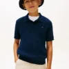 Maglione polo a maglia larga per bambini Maglione polo a maglia larga per bambini