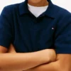 Maglione polo a maglia larga per bambini Maglione polo a maglia larga per bambini