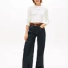 Maglione Tommy Jeans con motivo a trecce e scritta