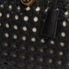 Mini borsa tote in pelle intrecciata Mini borsa tote in pelle intrecciata