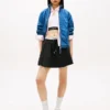 Mini gonna con nastro con logo Tommy Jeans Mini gonna con nastro con logo Tommy Jeans