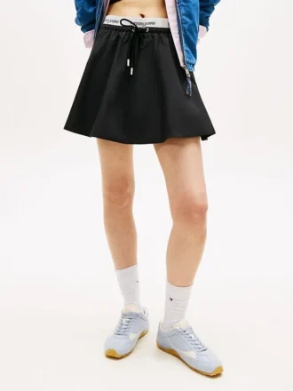 Mini gonna con nastro con logo Tommy Jeans Mini gonna con nastro con logo Tommy Jeans