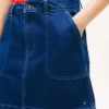 Mini gonna utility in denim Mini gonna utility in denim