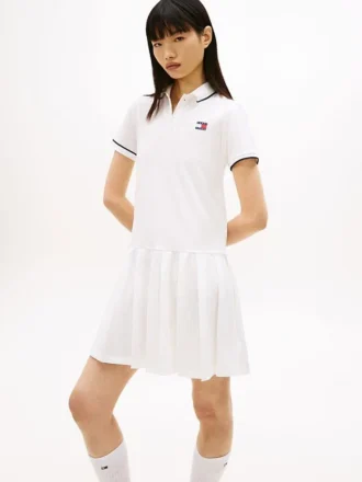 Miniabito a pieghe Tommy Jeans