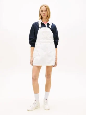 Miniabito a salopette in denim Tommy Jeans