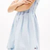 Miniabito in denim plissettato Tommy Jeans Miniabito in denim plissettato Tommy Jeans