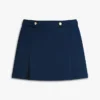 Minigonna in twill a pieghe Minigonna in twill a pieghe