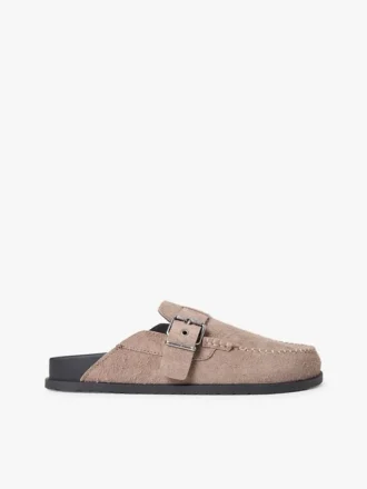 Mocassini senza tallone in pelle scamosciata Tommy Jeans Mocassini senza tallone in pelle scamosciata Tommy Jeans