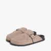Mocassini senza tallone in pelle scamosciata Tommy Jeans Mocassini senza tallone in pelle scamosciata Tommy Jeans