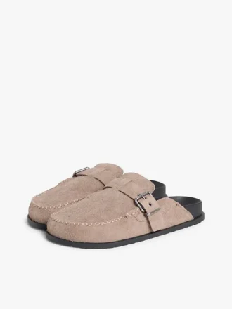Mocassini senza tallone in pelle scamosciata Tommy Jeans Mocassini senza tallone in pelle scamosciata Tommy Jeans