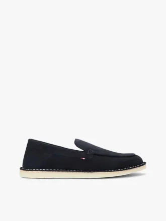 Mocassini slip-on in pelle scamosciata