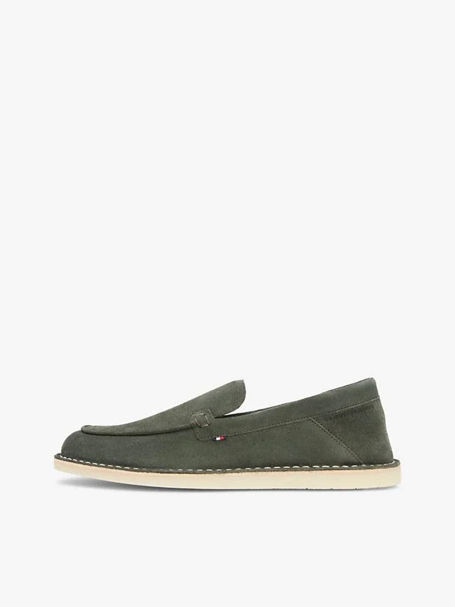 Mocassini slip-on in pelle scamosciata Mocassini slip-on in pelle scamosciata