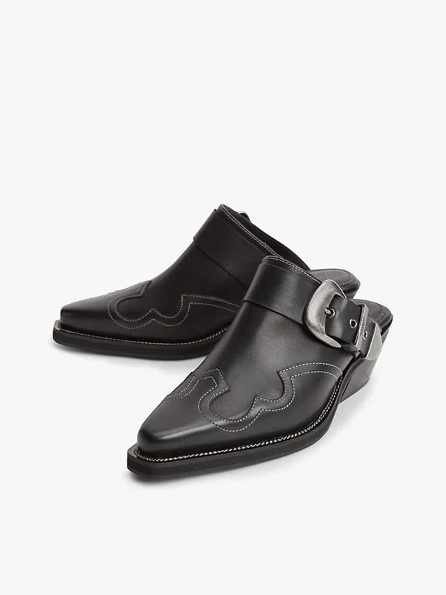 Mule western in pelle Tommy Jeans Mule western in pelle Tommy Jeans