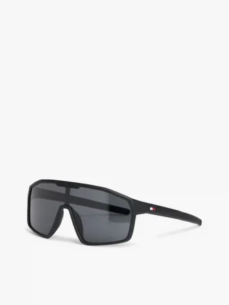 Occhiali da sole con montatura a maschera oversize