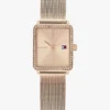 Orologio con quadrante quadrato impreziosito da cristalli da 21,3 mm Orologio con quadrante quadrato impreziosito da cristalli da 21,3 mm