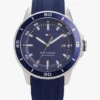 Orologio cronografo con cinturino in silicone da 43 mm
