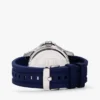 Orologio cronografo con cinturino in silicone da 43 mm