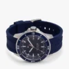 Orologio cronografo con cinturino in silicone da 43 mm