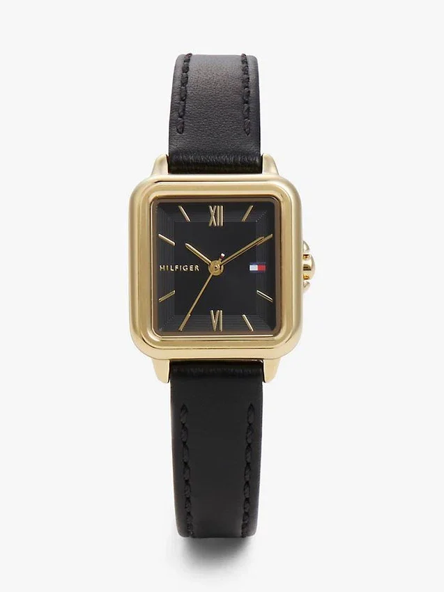 Orologio da cerimonia con cinturino in pelle da 24 mm Orologio da cerimonia con cinturino in pelle da 24 mm