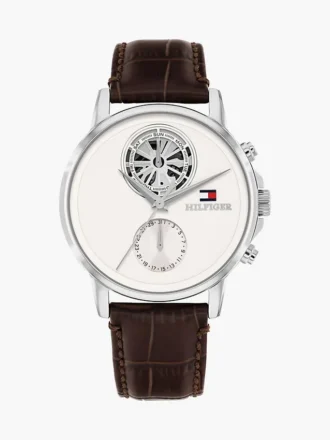 Orologio da cerimonia con cinturino in pelle da 40 mm Orologio da cerimonia con cinturino in pelle da 40 mm