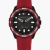 Orologio sportivo con cinturino in silicone da 42 mm