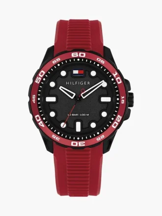 Orologio sportivo con cinturino in silicone da 42 mm