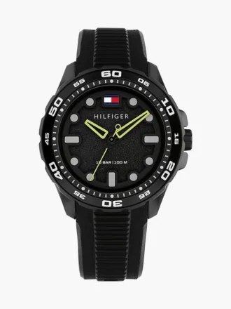 Orologio sportivo con cinturino in silicone da 42 mm