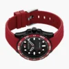 Orologio sportivo con cinturino in silicone da 42 mm