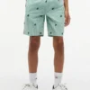 Pantaloncini a righe con logo monogramma per bambini Pantaloncini a righe con logo monogramma per bambini