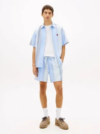 Pantaloncini a righe Dobby di Tommy Jeans