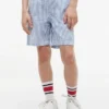 Pantaloncini a righe in seersucker per bambini