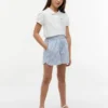 Pantaloncini a righe in seersucker per bambini