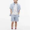 Pantaloncini a righe in seersucker per bambini